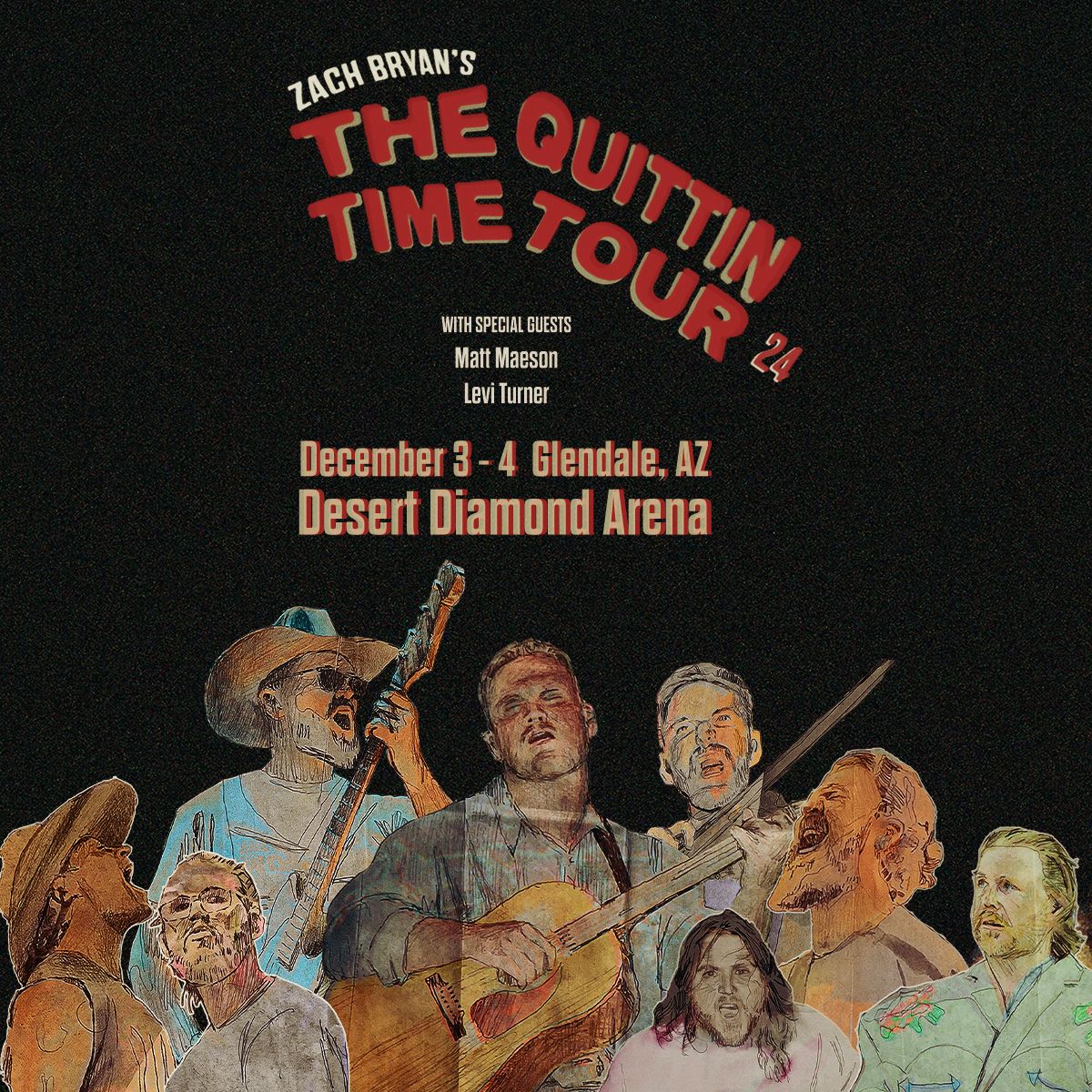 Zach Bryan’s The Quittin Time Tour Arizona Real Country